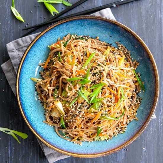 Vegetable Hibachi Noodles – GF