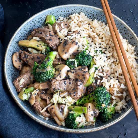 Beef & Broccoli Stir Fry