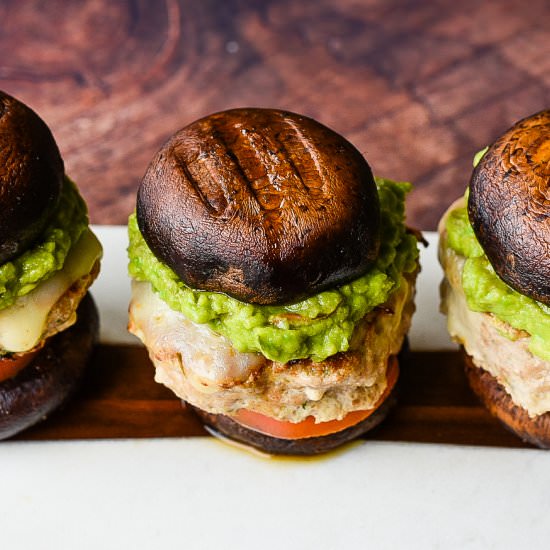 Portobello Turkey Sliders