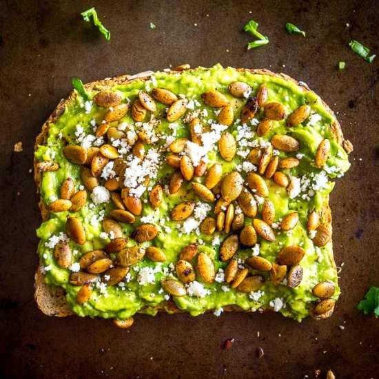 Mexican Avocado Toast