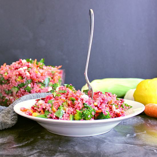 Loaded Veggie Quinoa Salad