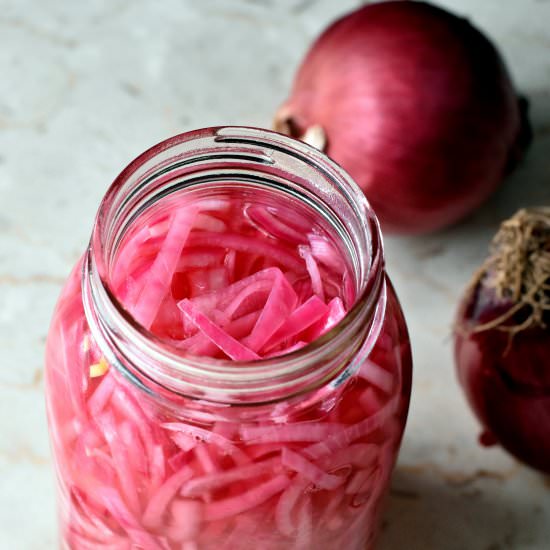 Easy Pickled Red Onions