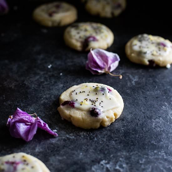 Chia Lemon Blueberry Cookies