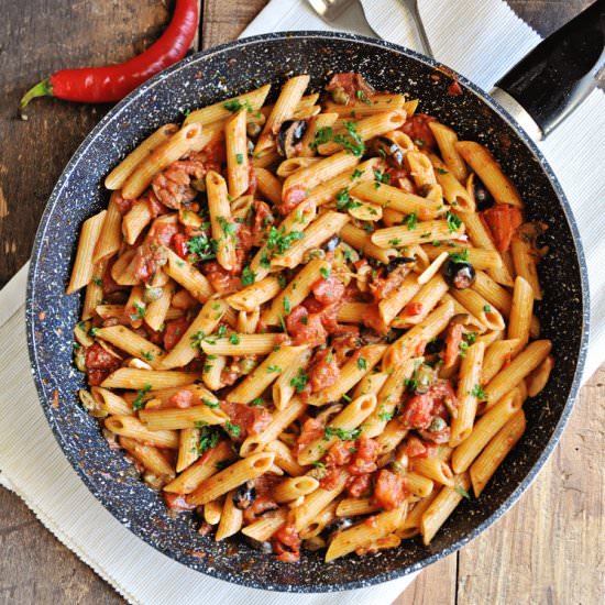 Spicy Penne Pasta