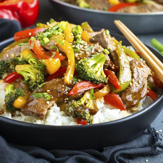 Beef and Broccoli Stir-Fry