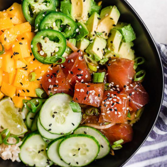 Ahi Poke Bowl