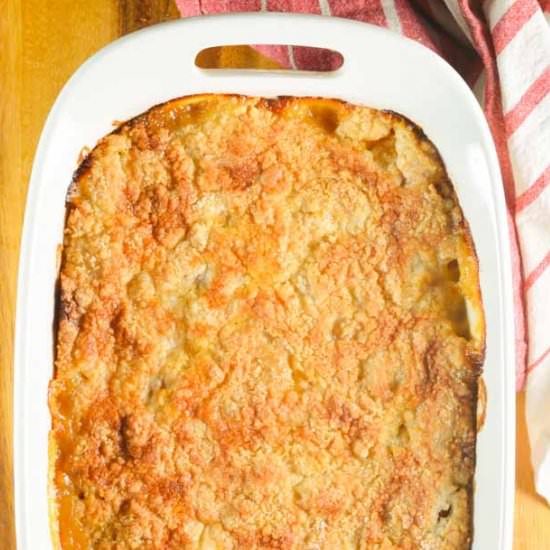 Easy Peach Cobbler