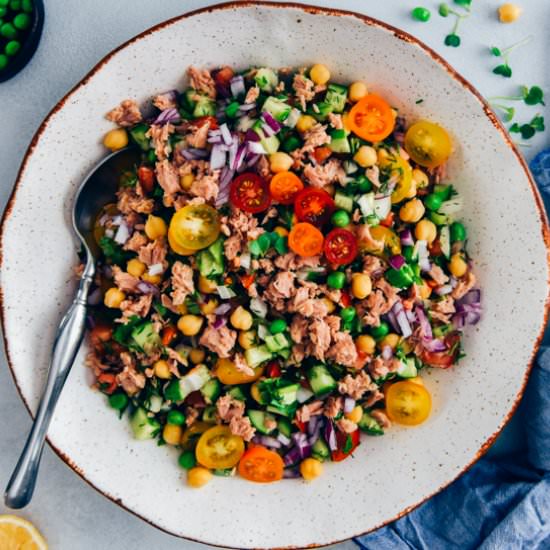 Chickpea Tuna Salad
