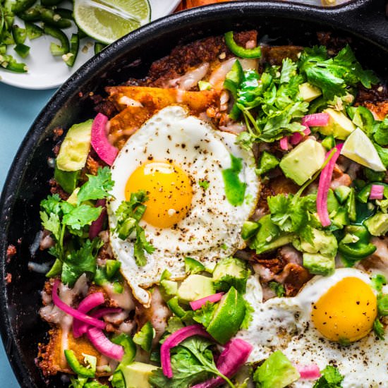 Chorizo Chilaquiles