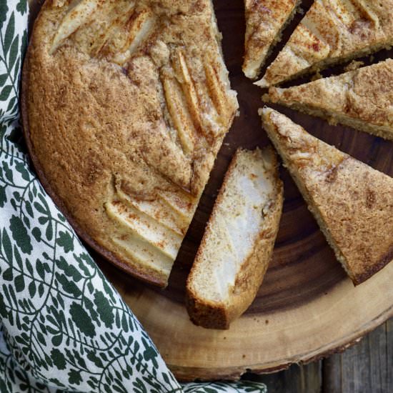 Pear Olive Oil Cake