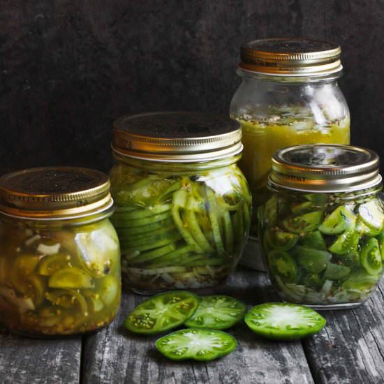 Green Tomato Pickles