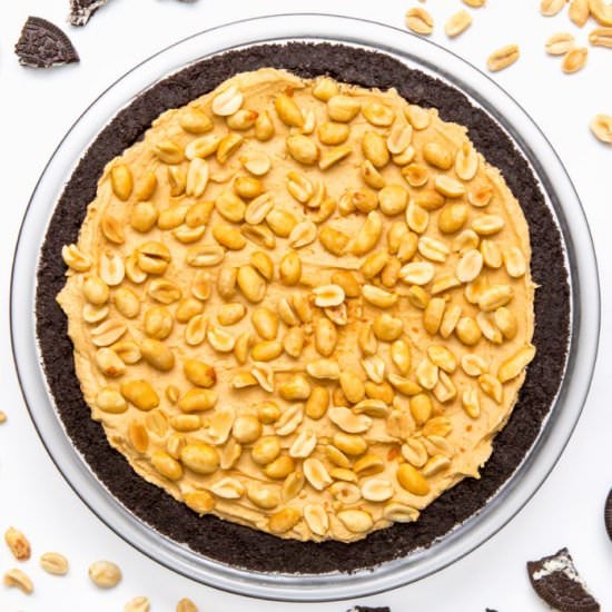 Chocolate peanut butter pie