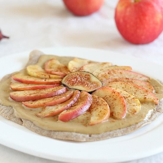 Buckwheat Dessert Pizza