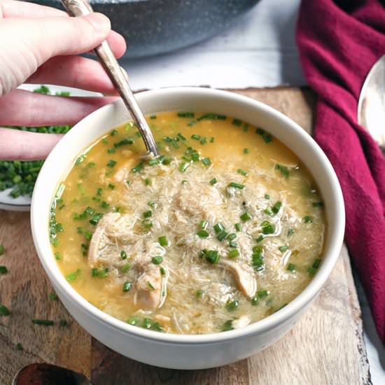 Paleo Whole30 White Chicken Chili