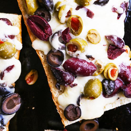 Cheesy Olive Bread