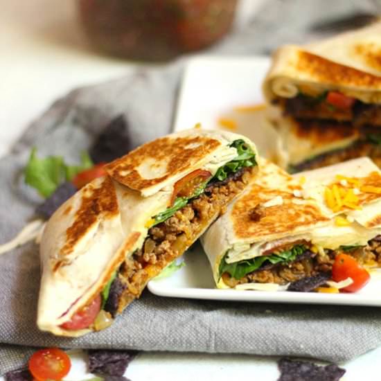 Easy Taco Crunch Wraps
