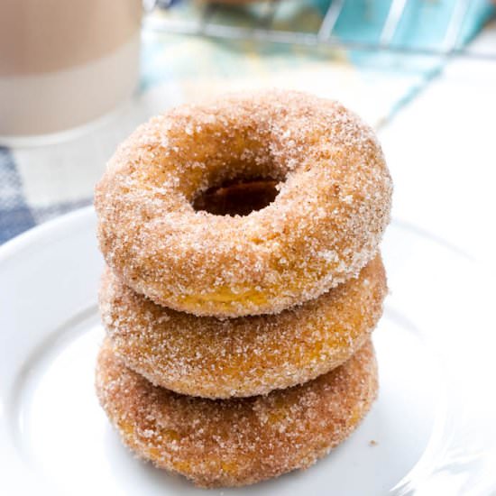Baked Pumpkin Spice Donuts