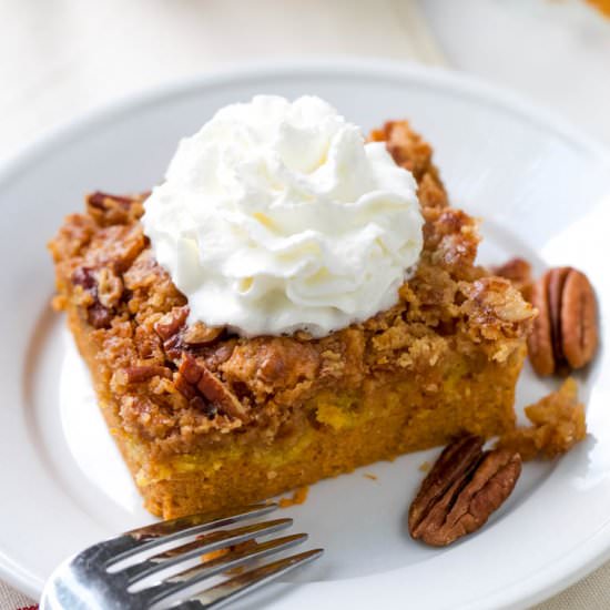Pumpkin Dump Cake
