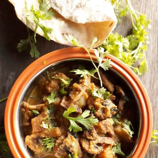 Mushroom Vindaloo