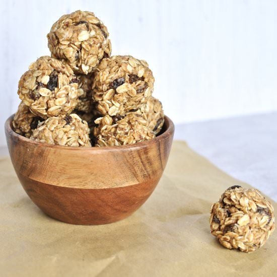 Oatmeal Raisin Energy Balls