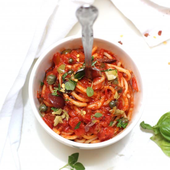 Pasta Puttanesca