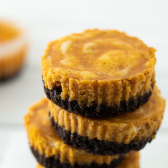 Chocolate Sweet Potato Cheesecake