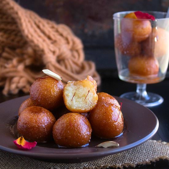 2 Ingredient Gulab Jamun