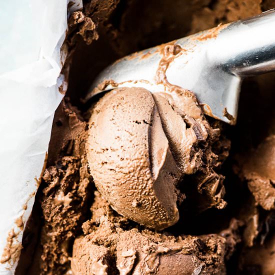 Healthy Chocolate Banana Ice Cream