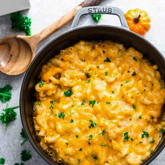 Pumpkin Macaroni and Cheese
