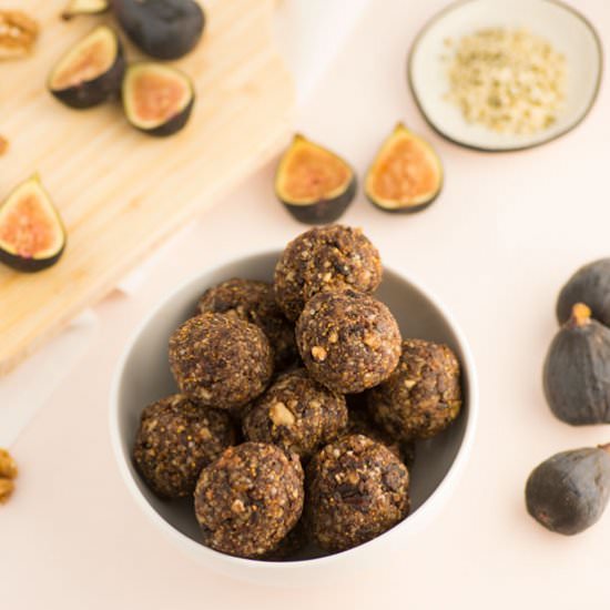 Fig Bliss Balls (Vegan + GF)