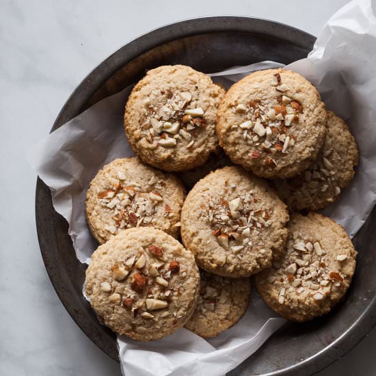 Gluten Free Maple Almond Cookies