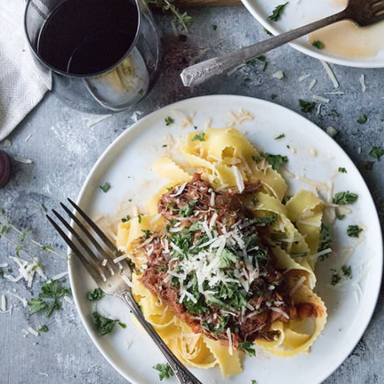 Slow Cooker Beef Ragu