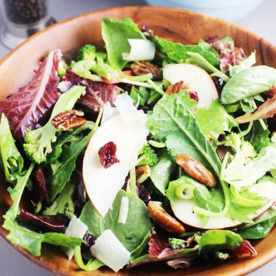 Fall Salad with Maple Vinaigrette