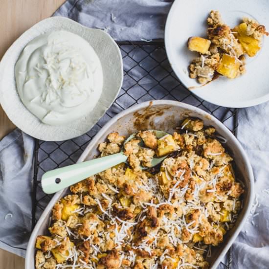 Easy Gluten-free Pineapple Crumble