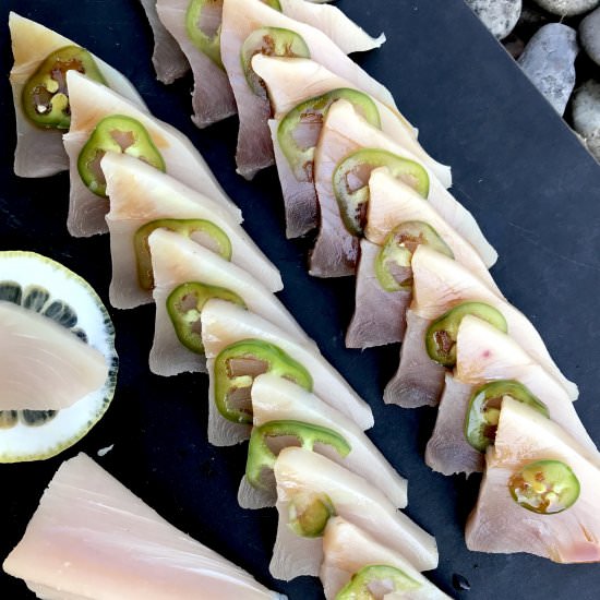 Albacore Sashimi w/Jalapeño