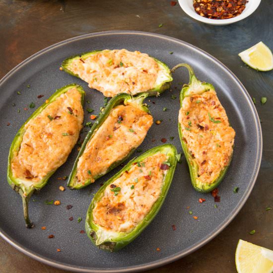 Baked Cream Cheese Jalapeno Poppers