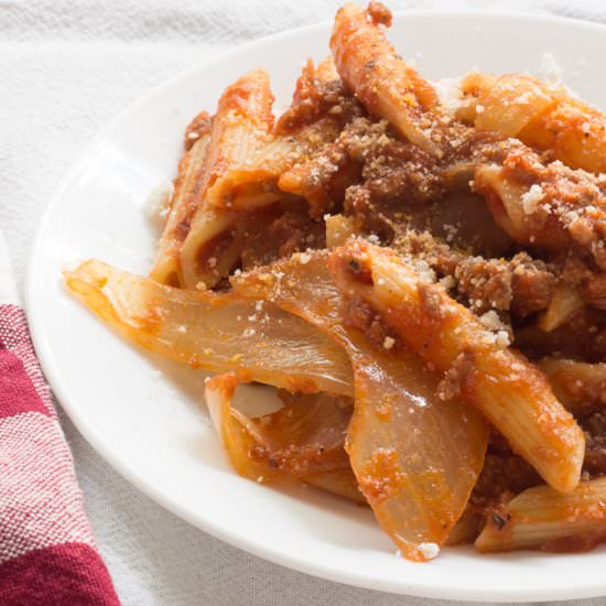 Weeknight Ground Beef Goulash