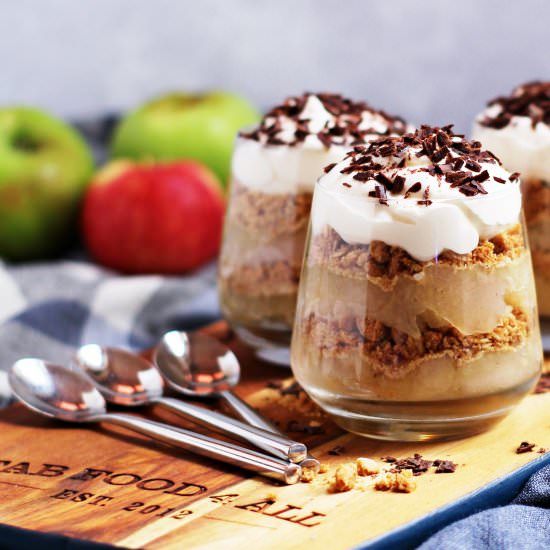 Cheat’s Danish Apple Cake Æblekage