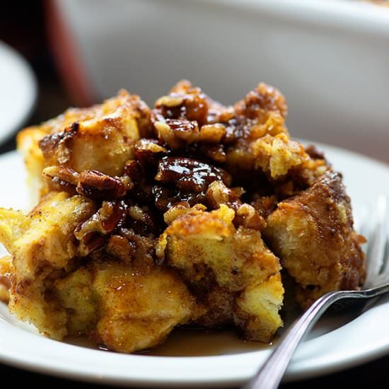 PUMPKIN FRENCH TOAST CASSEROLE