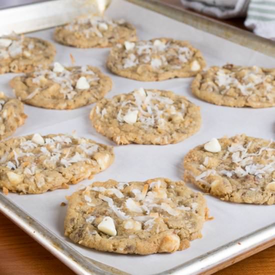 Toasted Coconut, White Chocolate, a