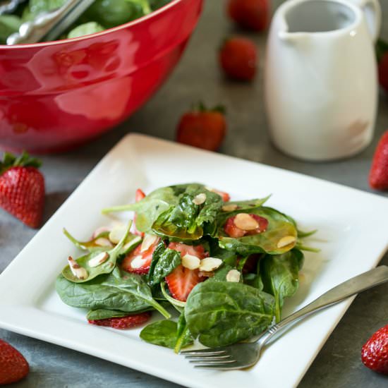 Spinach Strawberry Salad