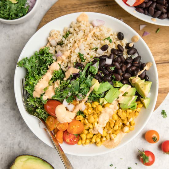 Chipotle Black Bean Burrito Bowls