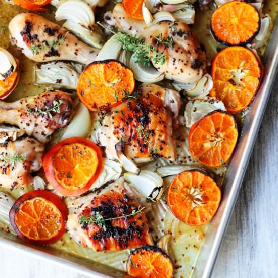 Baked Mustard Chicken
