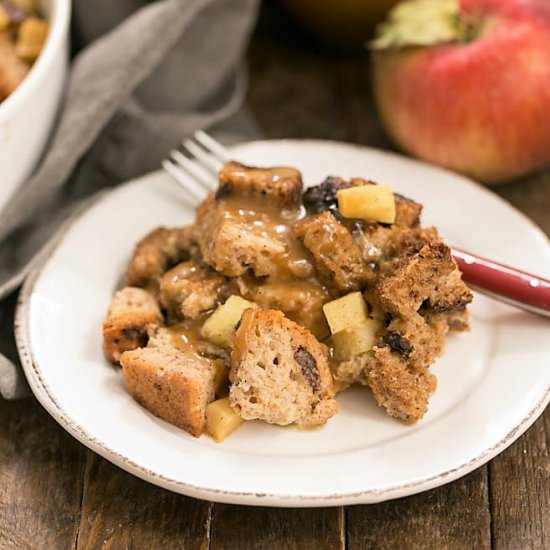 Instant Pot Apple Bread Pudding