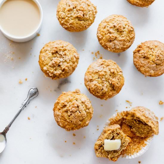 Sour Cream Coffee Cake Muffins