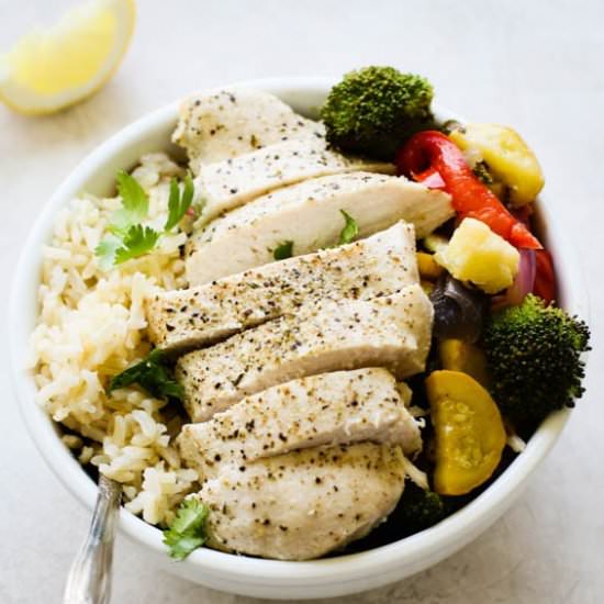 Chicken Buddha Bowl Meal Prep