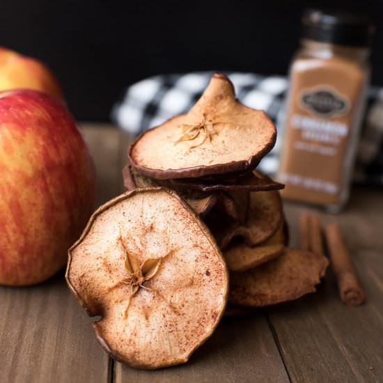Baked Cinnamon Apple Chips