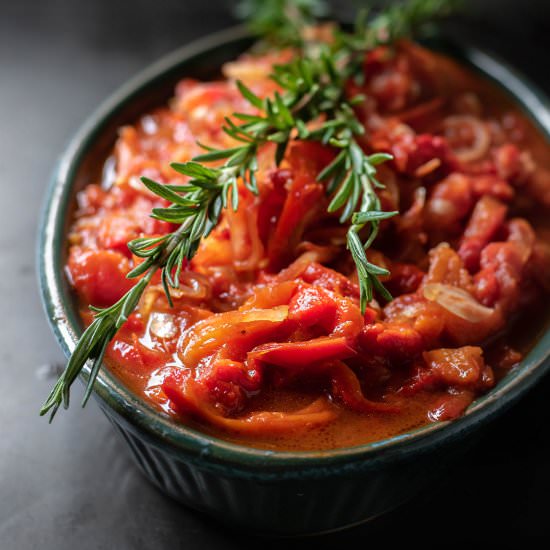 Rosemary Infused Peperonata