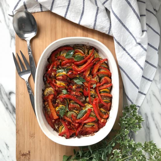 Mediterranean Roasted Vegetables