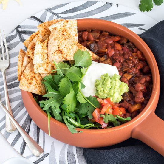 Vegetarian Nachos